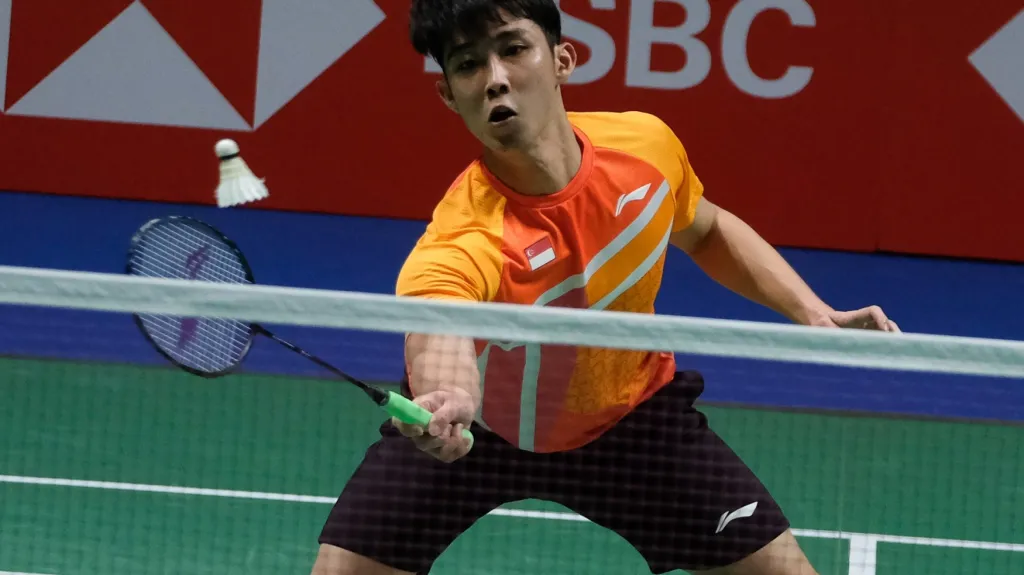 Singapurský badmintonista Loh Kean Yew