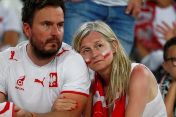 Zklamaní polští fanoušci