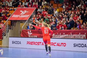 Česká reprezentantka v házené Veronika Malá