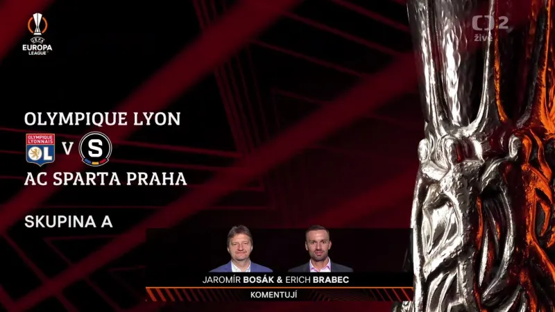 Sestřih utkání Lyon - Sparta