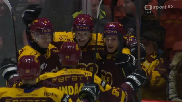 Hattrick Tomáše Harkabuse v utkání s Třebíčí