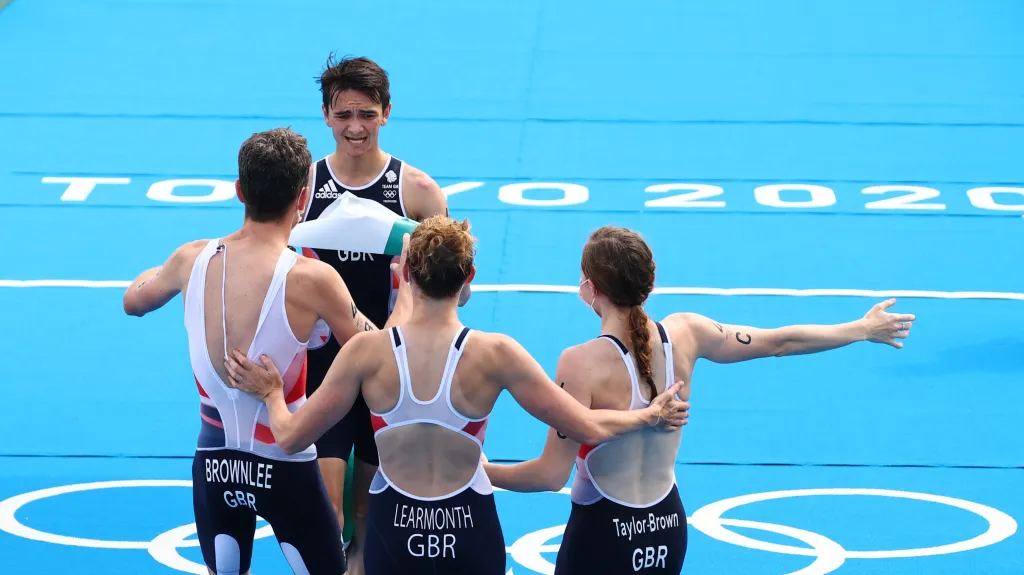 Britská smíšená štafeta olympijských šampionů