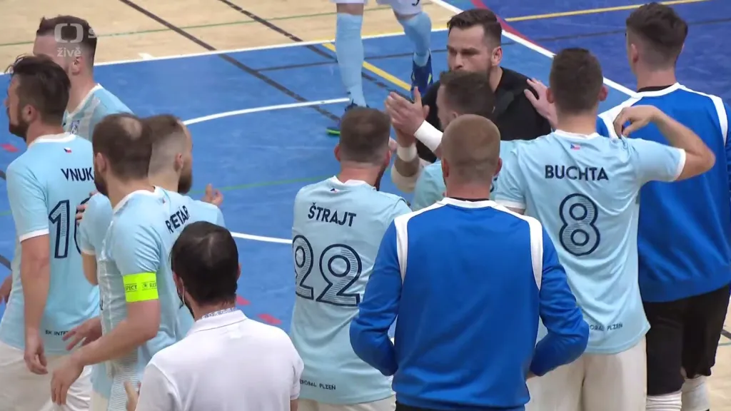 Futsalisté Plzně ovládli první finálové utkání