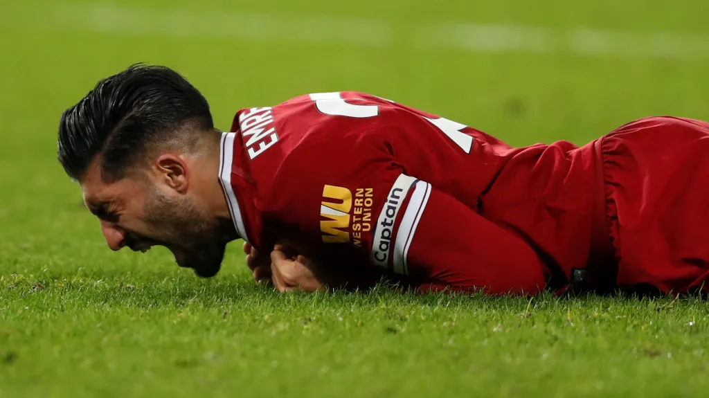 Nespkojený Emre Can z Liverpoolu