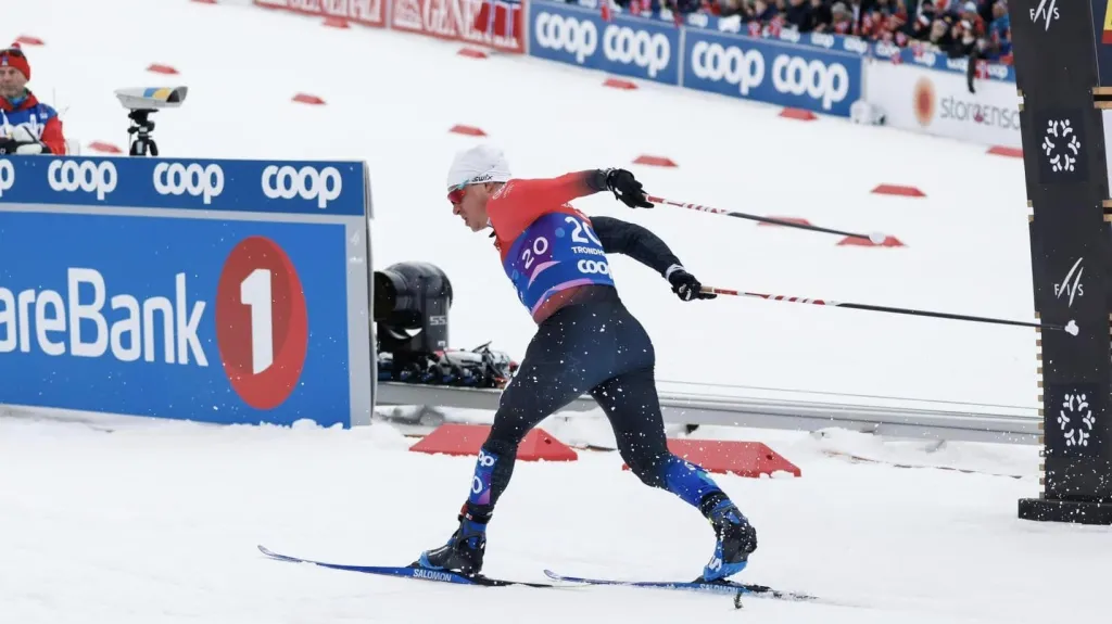 Michal Novák na mistrovství světa v Trondheimu