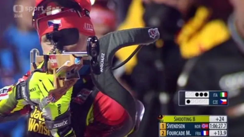 8. střelba - famózní bezchybná položka Moravce