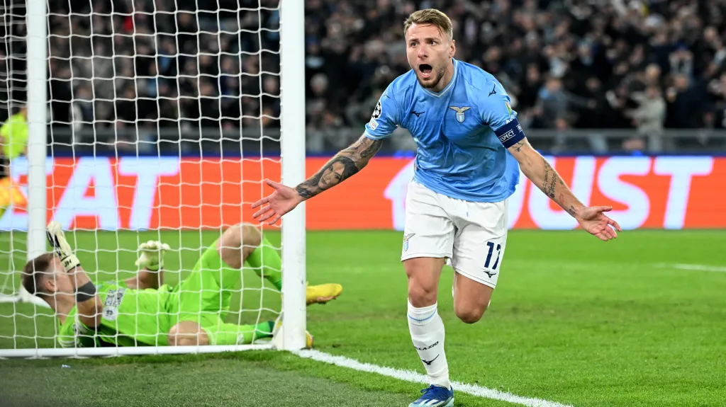 Ciro Immobile slaví gól