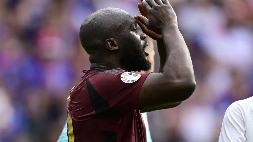 Naštvaný Romelu Lukaku