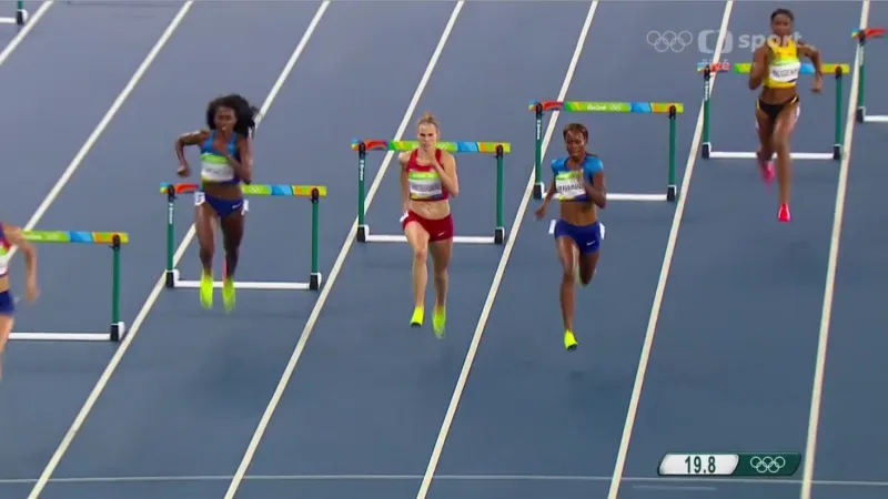 Finálový běh Zuzany Hejnové na 400 m př.