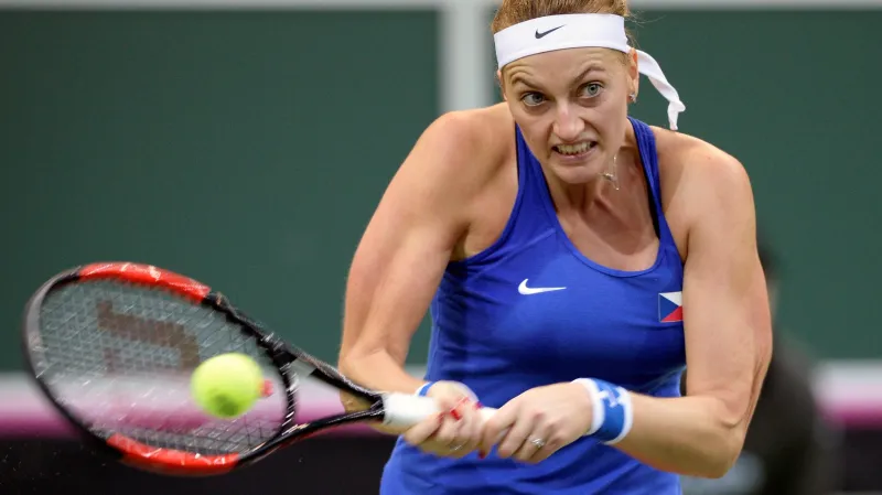 Kvitová zdolala Bencicovou a poslala Češky do semifinále Fed Cupu