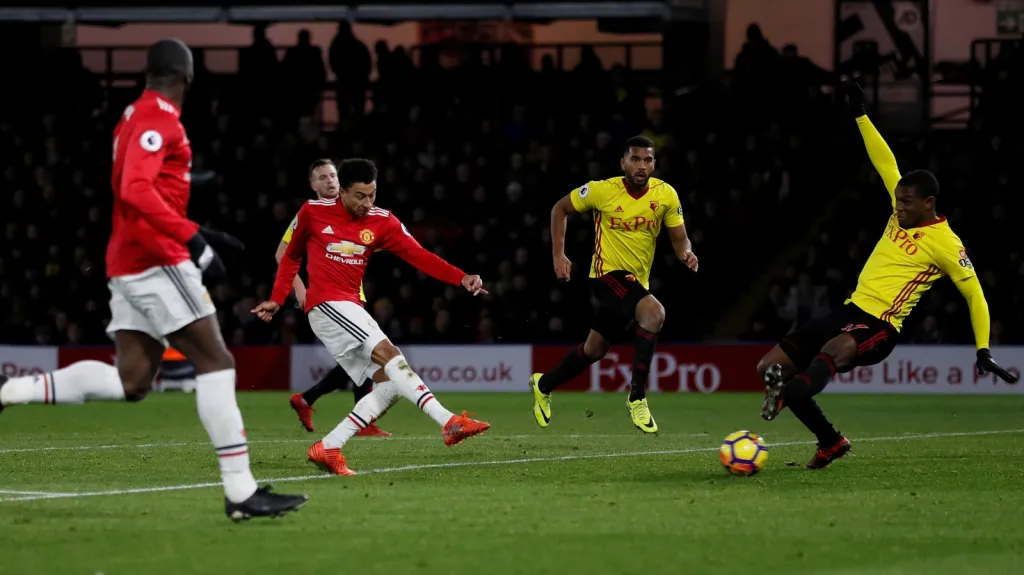 Utkání Watford - Manchester United