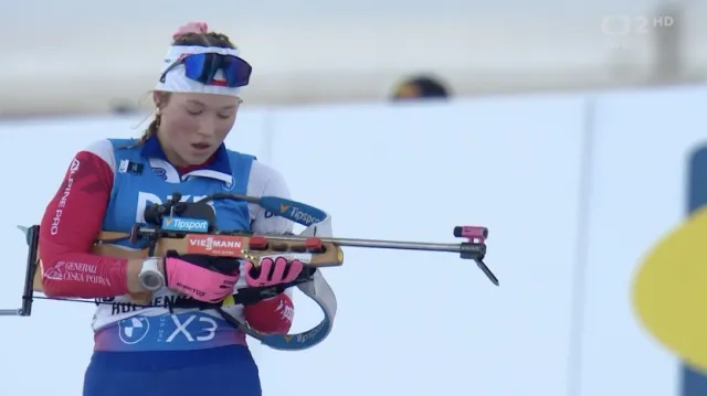 Sestřih sprintu biatlonistek SP v Oslu