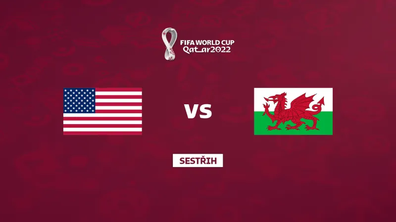 Sestřih utkání USA - Wales