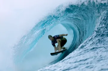 Jeden z favoritů na zlato z OH J. J. Florence na Tahiti