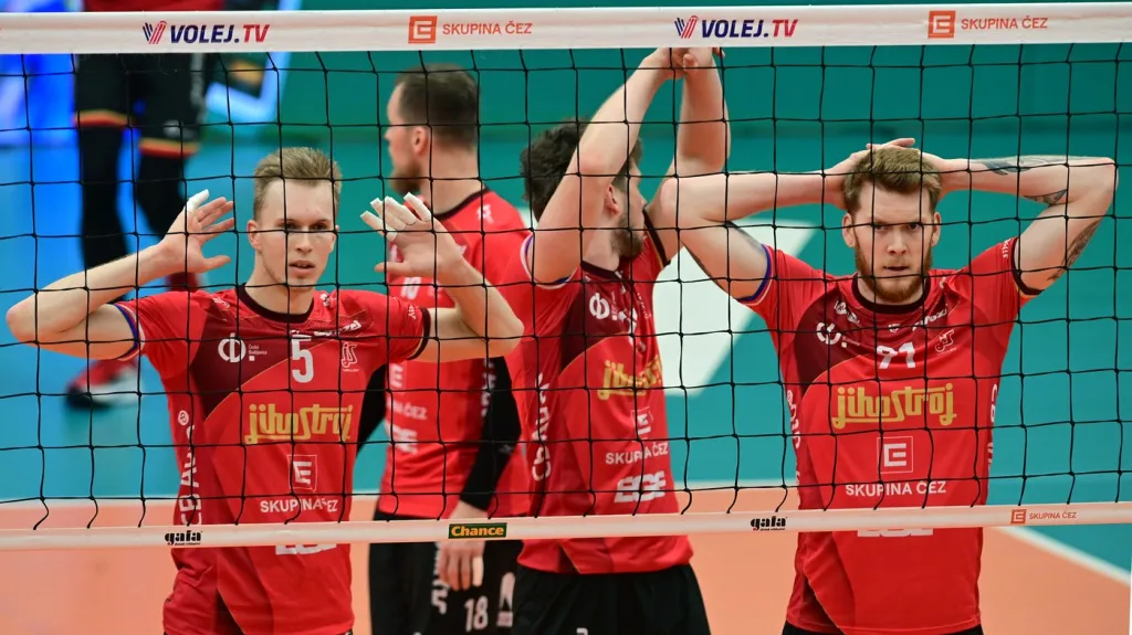 Volejbalisté Jihostroje České Budějovice