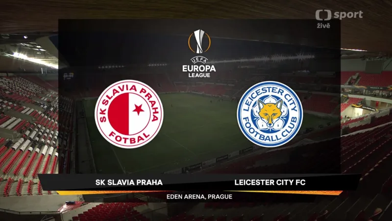 Sestřih utkání Slavia Praha - Leicester