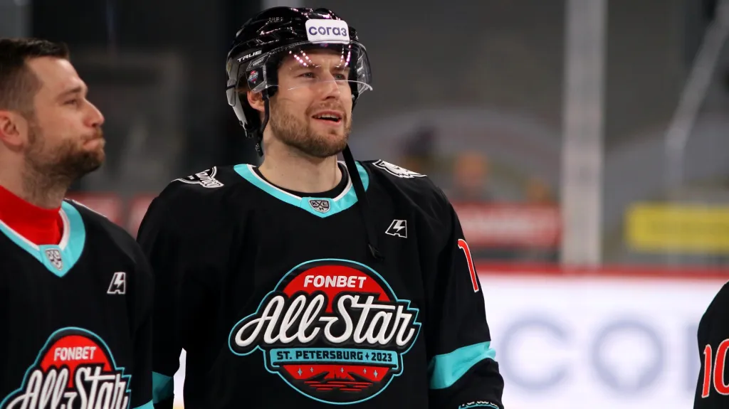 Lukáš Klok při All-Star utkání v KHL