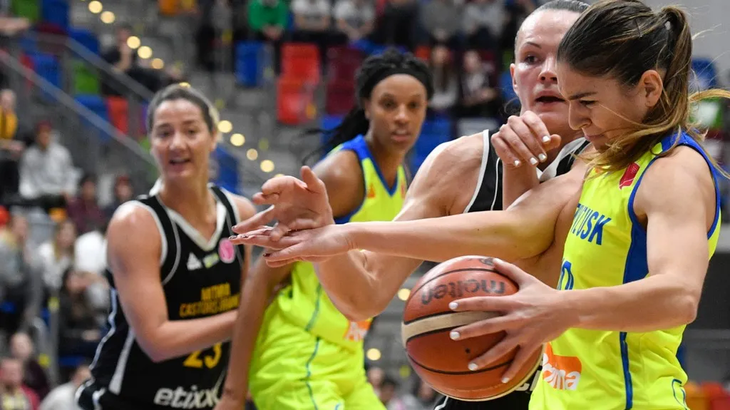 Utkání ZVVZ USK Praha - Castors Braine