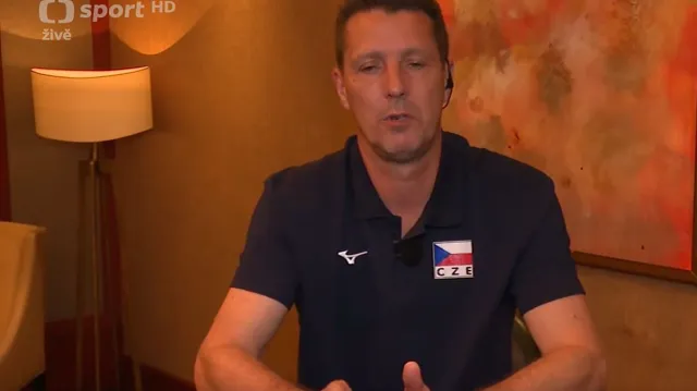Trenér Jiří Novák o šancích volejbalistů