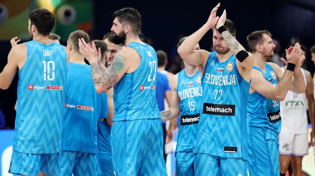 Basketbalisté Slovinska