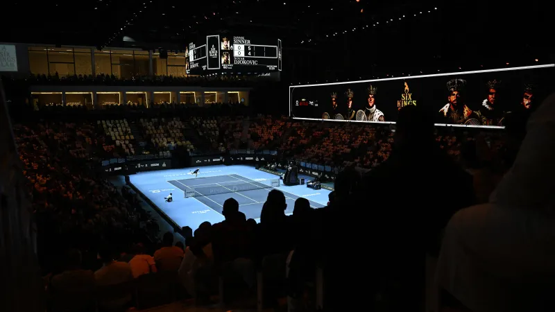 O motivaci pro tenisty je na exhibici v Rijádu postaráno