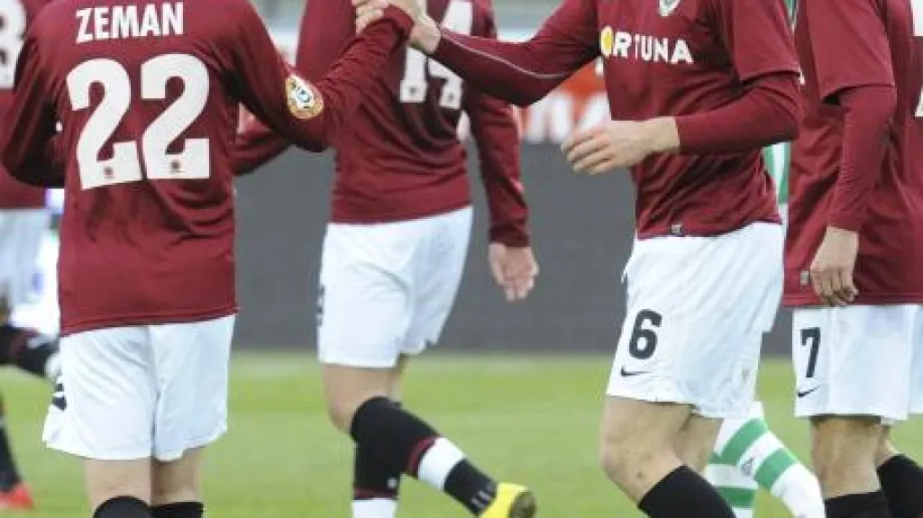 Fotbalisté pražské Sparty