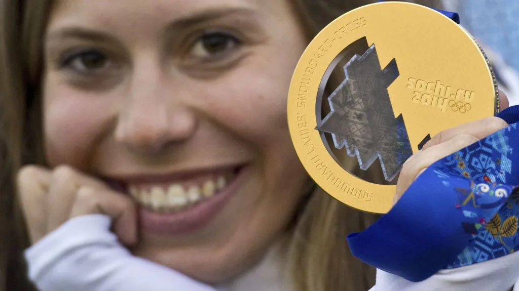 Zlatá medaile Evy Samkové