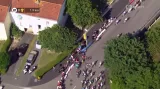Závěrečný finiš 2. etapy Tour de France