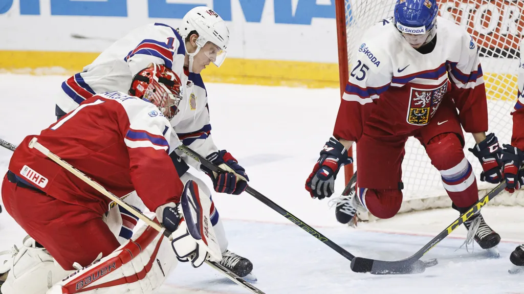 Utkání Česko - USA