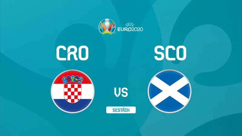 Sestřih utkání Chorvatsko - Skotsko