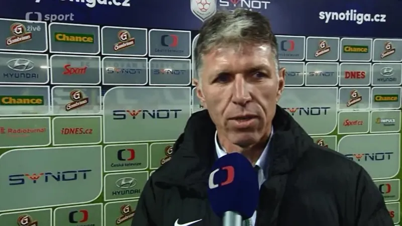 Trenér Jablonce Šilhavý: Diváci mi to dali sežrat