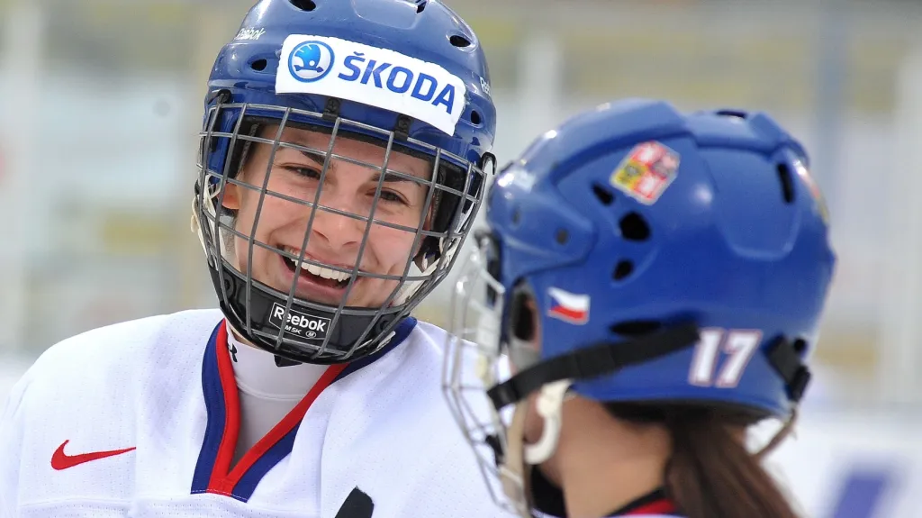 Radost českých hokejistek