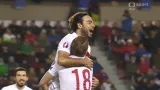 Gól v utkání ČR - Turecko: Inan - 0:1 z pen. (62. min.)