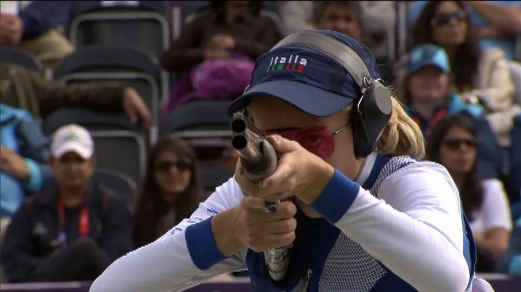 Italská vítězka trapu Jessica Rossiová