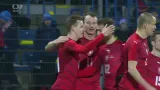 Gól v utkání Česko - Litva: Jankto - 2:0 (64. min.)