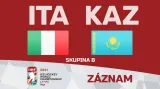 Záznam utkání Itálie - Kazachstán