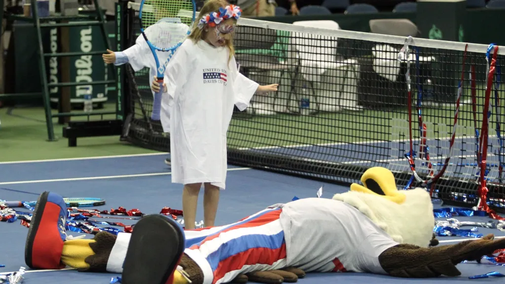 USA slaví postup do finále Davis Cupu