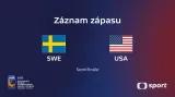 Záznam utkání Švédsko – USA
