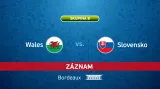 Záznam utkání Wales - Slovensko