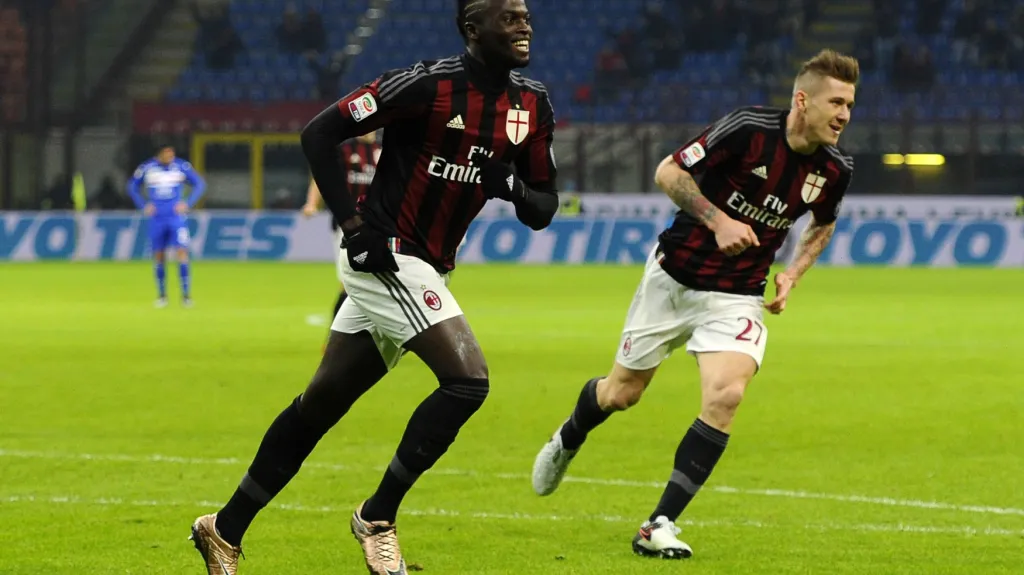 Radost hráčů AC Milán