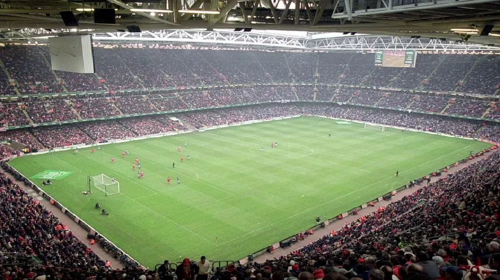 Millennium stadion v Cardiffu