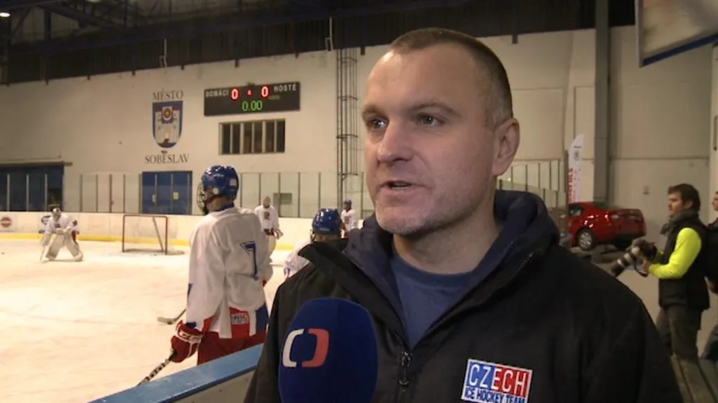 Hokejová šestnáctka vedená Reichlem a Lálou hrála přípravu s Ruskem