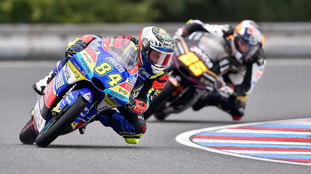 Jakub Kornfeil na závodech v Brně