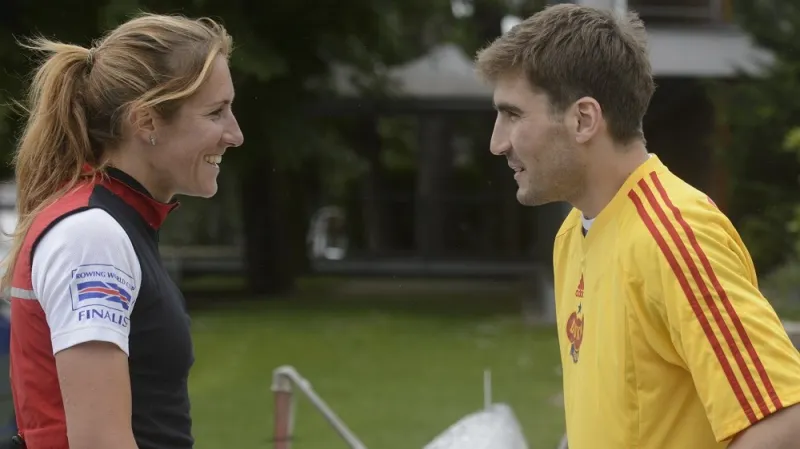 Miroslava Knapková a David Svoboda