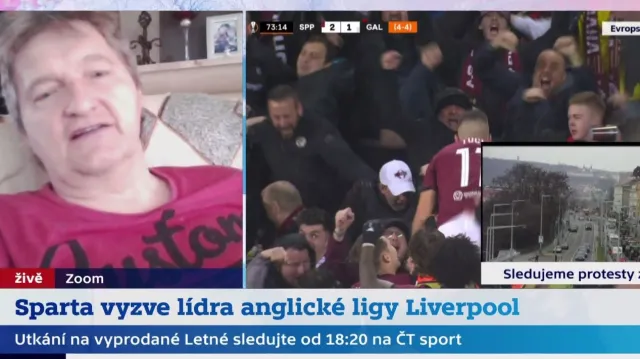 Studio 6: Bosák před utkáním Sparta – Liverpool
