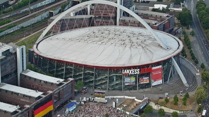 Lanxess Arena v Kolíně nad Rýnem
