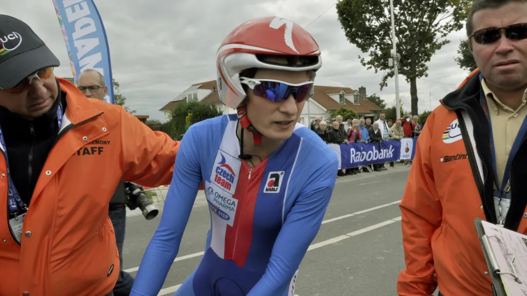 Martina Sáblíková po časovce