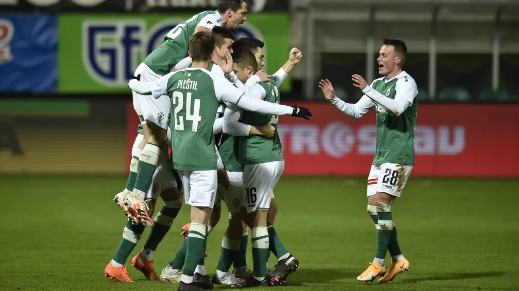 Radost fotbalistů Jablonce