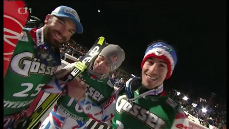 Pinturault potřetí vyhrál kombinaci v Kitzbühelu