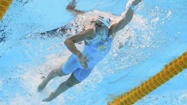 Úspěšné semifinále kraulařské dvoustovky s Barborou Seemanovou